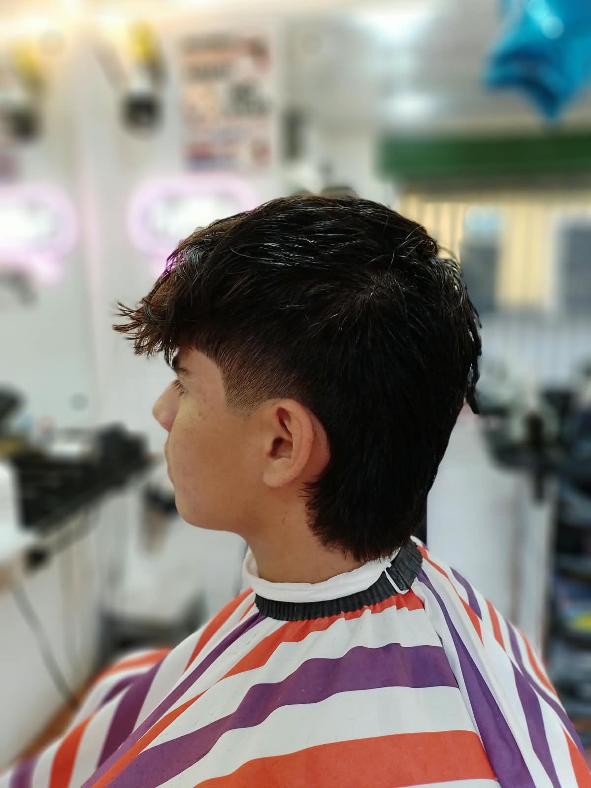 Corte con degradado para niño realizado en Rocky&Chely