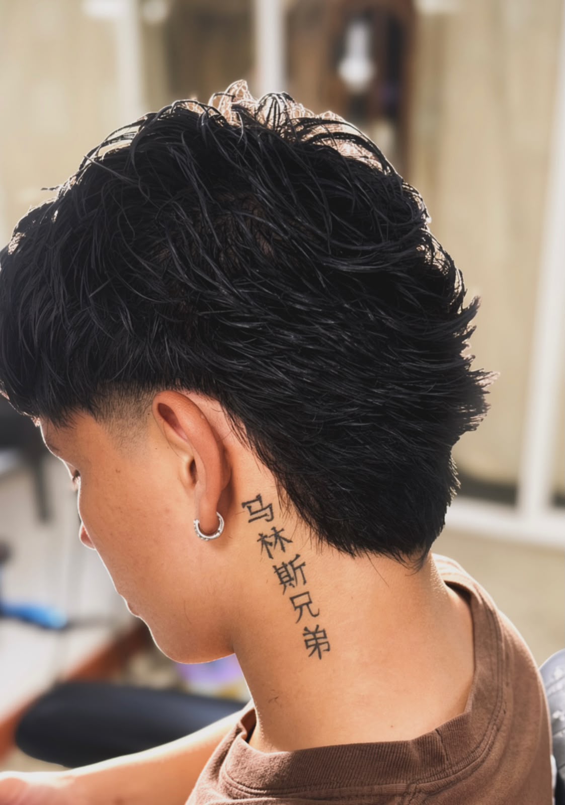 Corte de cabello realizado en Rocky&Chely